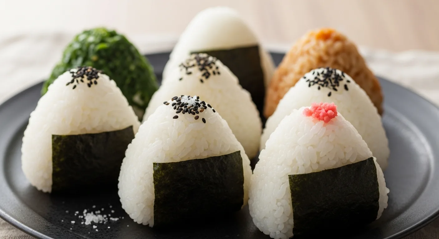 Recette onigri maison : les boulettes de riz japonaises faciles
