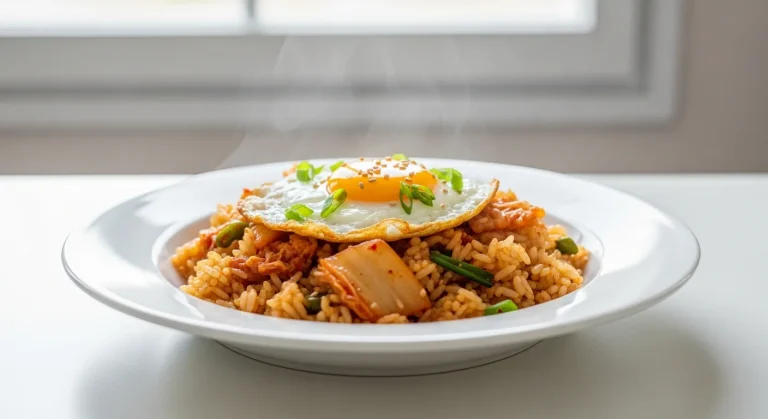 Riz sauté au kimchi (kimchi bokkeumbap) : la recette coréenne anti-gaspi