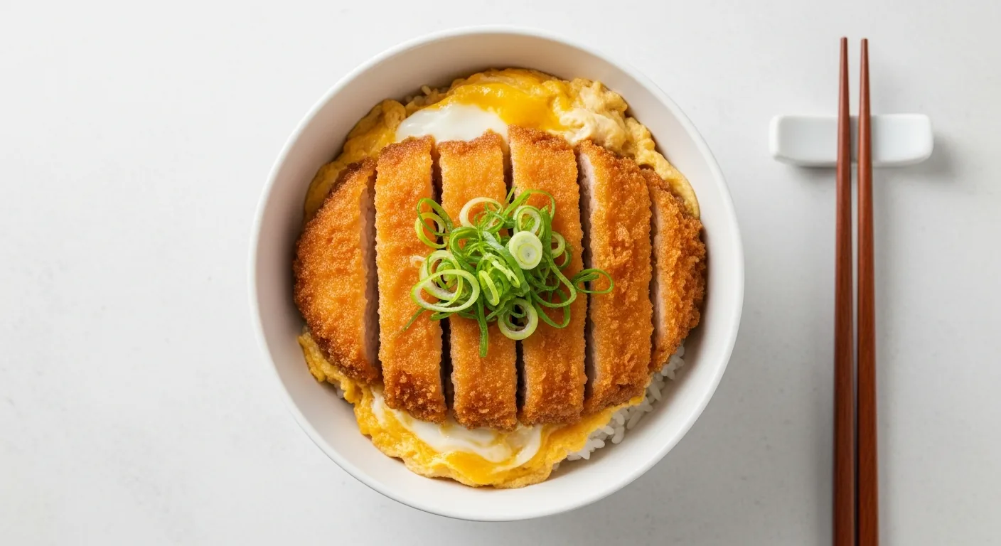 Katsudon recette : le bol japonais au porc pané croustillant