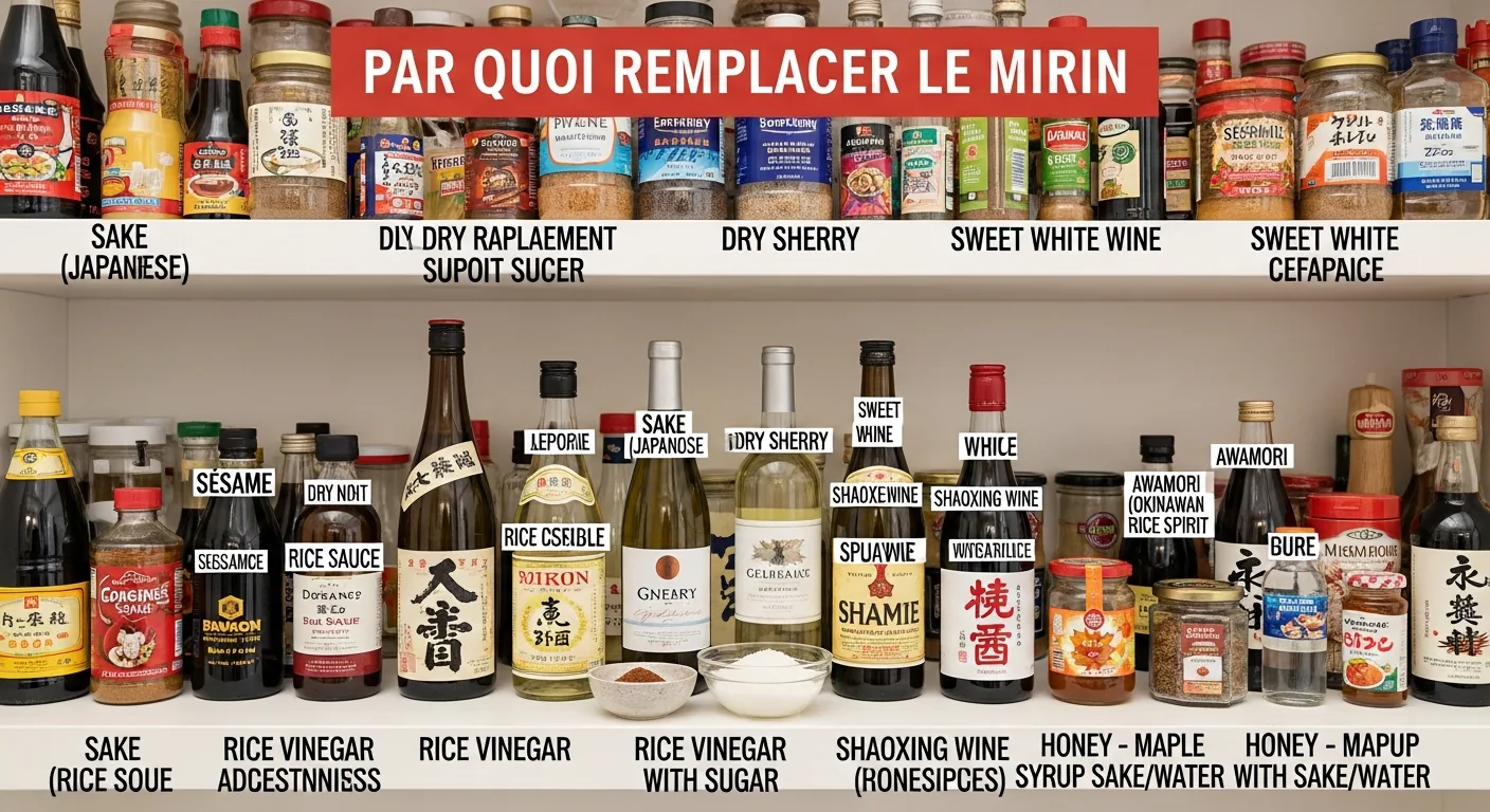 Par quoi remplacer le mirin : solutions du chef japonais pour sauver vos recettes