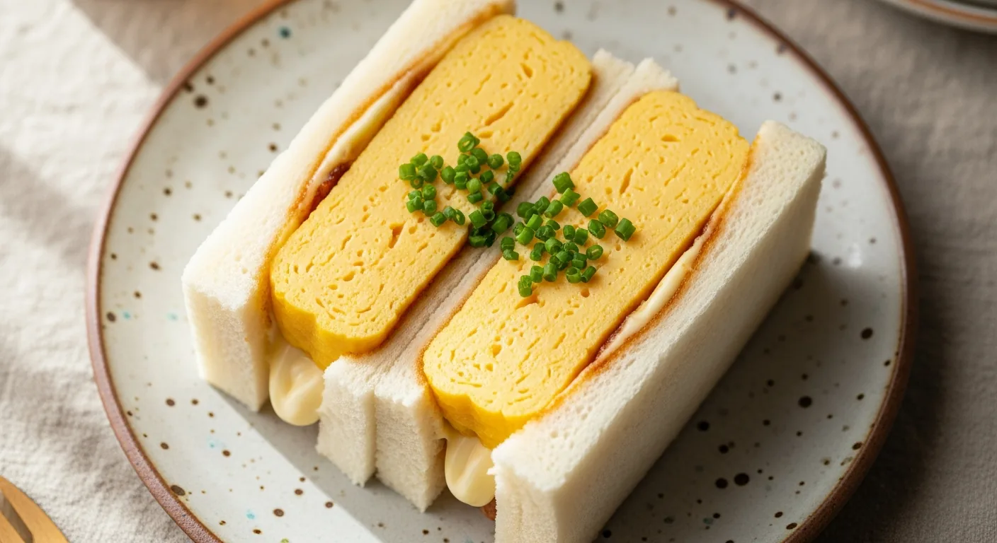 Recette tamago sando : le sandwich japonais aux œufs des konbini