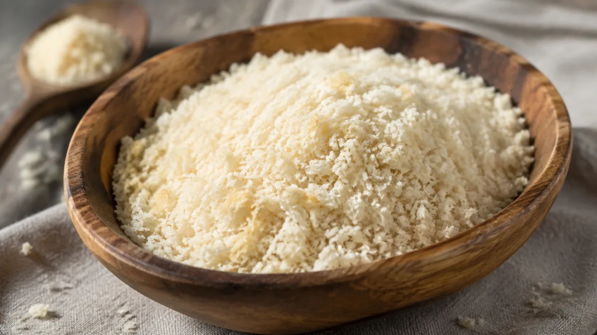 Étapes visuelles pour préparer du panko maison