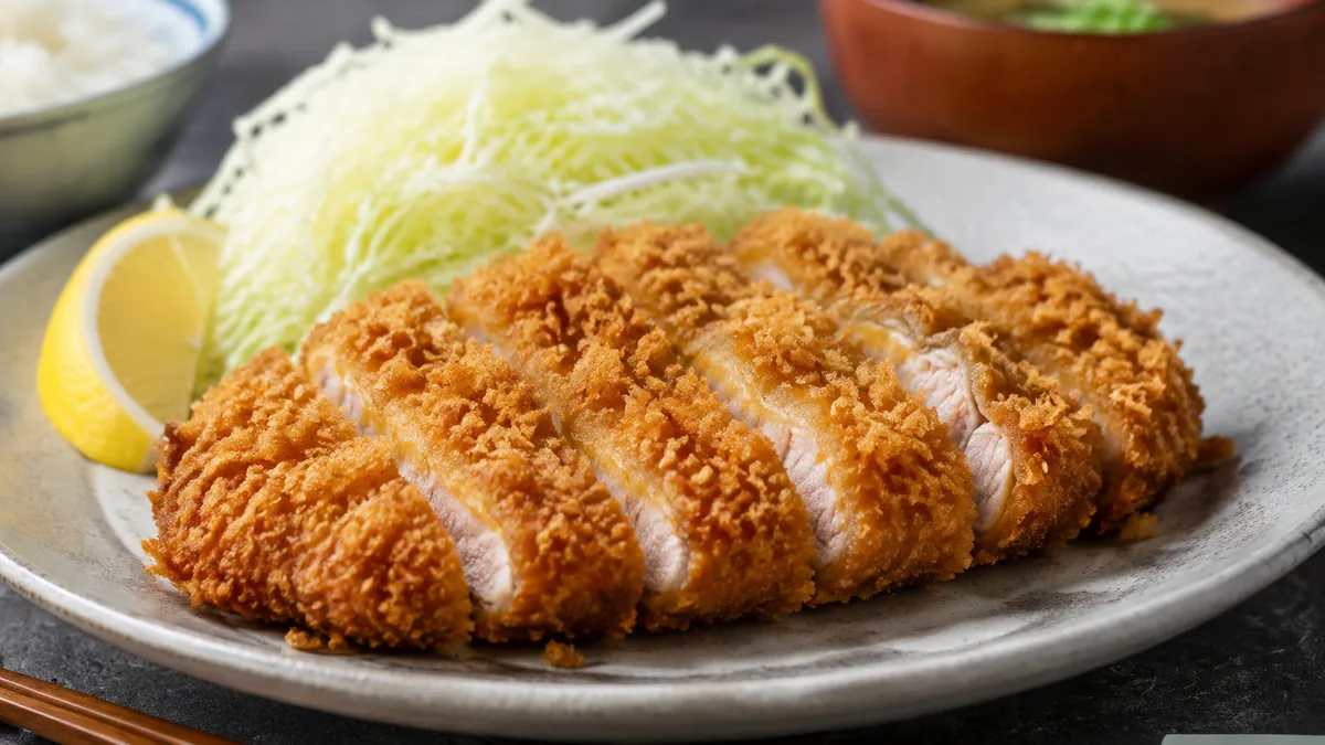Panure japonaise en trois étapes et modes de cuisson