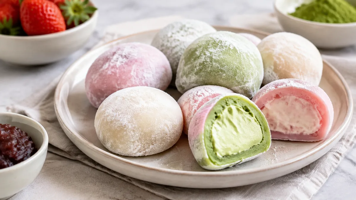 Diagnostic visuel des textures de pâte à mochi