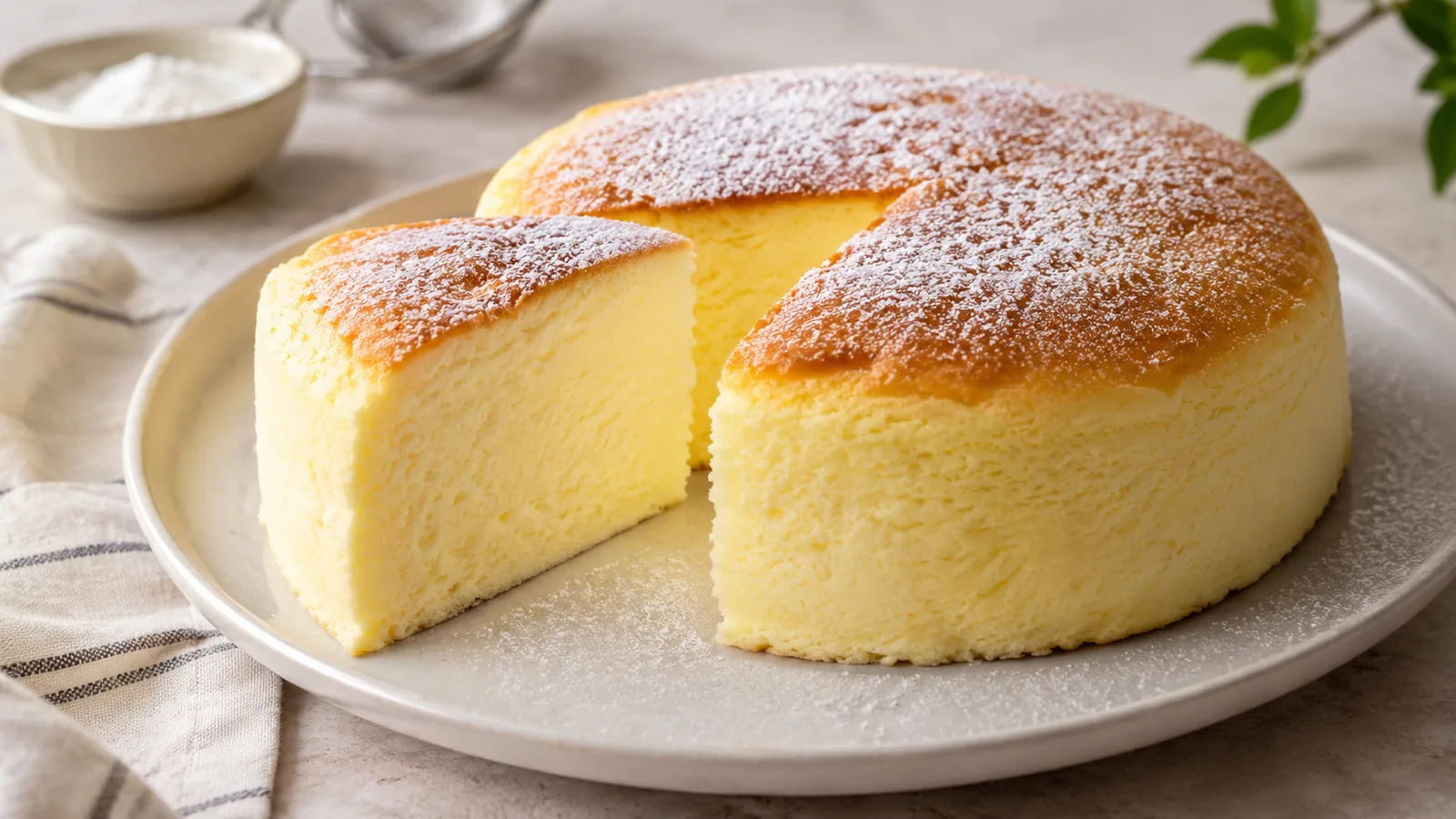 Recette cheesecake japonais : le gâteau coton aérien