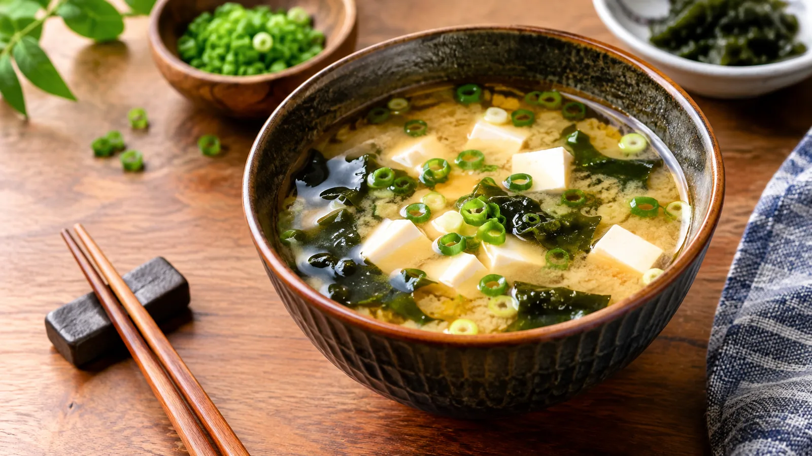 Recette soupe au miso : facile, traditionnelle et maison
