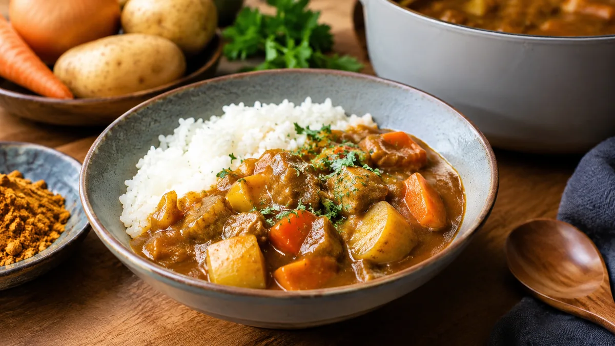 Comparatif roux Golden Curry et roux maison